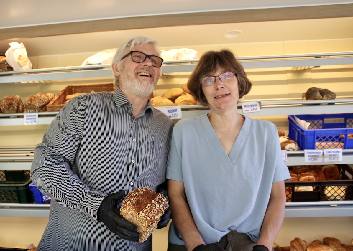 Das Bäckerpaar Harald und Sabine aus Marne